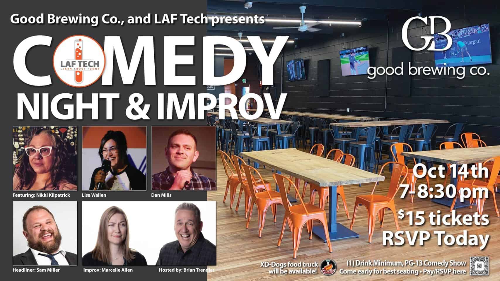 LAF Tech Comedy Night - Mill Creek Chamber of Commerce